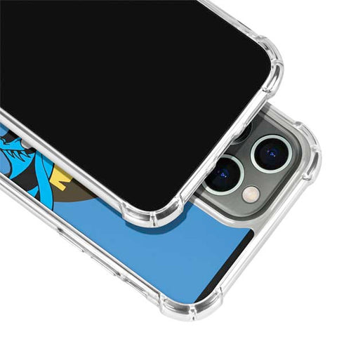 DC Comics Batman Vintage Action Pose iPhone 15 Pro Clear Case